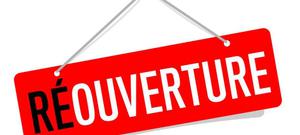 Réouverture